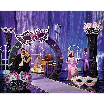 Masquerade Ball party Kit (perfect for Venetian masquerade party) - Fancy Mardi Gras Party Decorations and Props Masquerade Theme, Masquerade Party, Masquerade Ball, Party Decorations, Mask