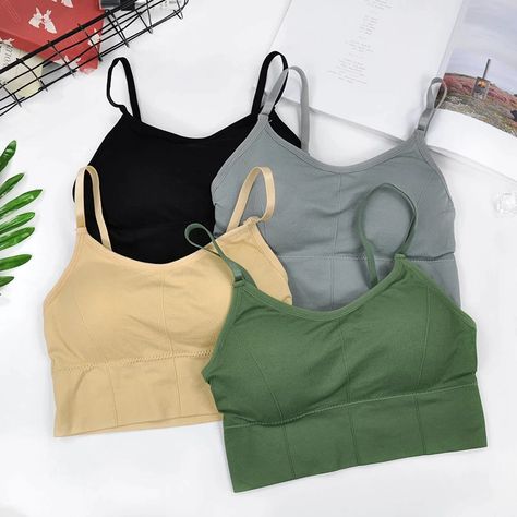 Women Sexy Crop Tops Tube Top Seamless Bra Sports Lingerie Elastic Push Up Sports Bralette Tank|Tube Tops| - AliExpress Plus Size Crop Tops, Seamless Top, Crop Bra, Seamless Bra, Push Up Bra, Natural Color, Womens Tank, Women Lingerie, Push Up