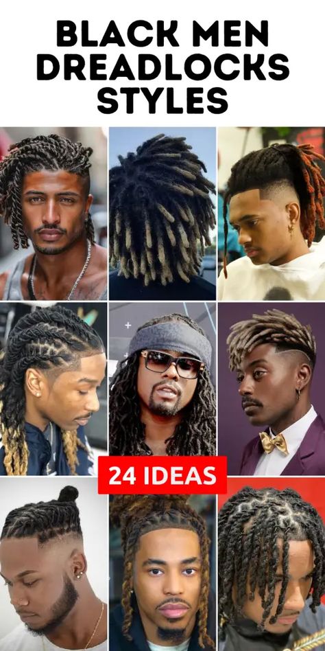 How To Style Locs Men, Loc Designs Men, Men Dreadlocks Styles, Men Dreadlock Styles, Short Locs Hairstyles Men, Mens Loc Styles, Black Men Dreadlocks Styles, Male Loc Styles, Men’s Loc Styles