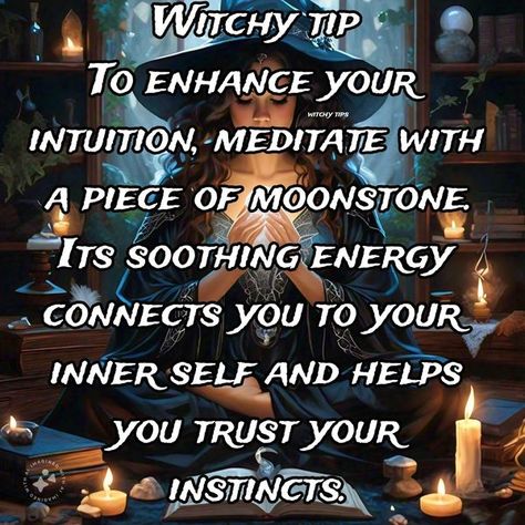 Witchy Tips Dark Witchcraft, Witch Tips, Witchy Tips, Trust Your Instincts, Witchy Vibes, Witch, Spirituality