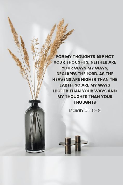 Isaiah 55:8-9 Scriptures, Isaiah 55:8-9 Wallpaper, Isaiah 55:8, Isaiah 66:9, Isaiah 55:8-9, God Related Quotes, Aesthetic Scripture, Bible Verse Wallpaper Iphone, Isaiah 65