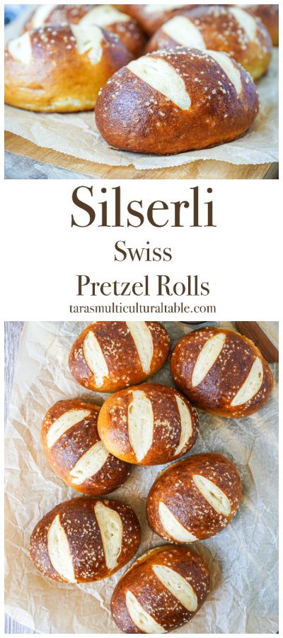 Silserli (Swiss Pretzel Rolls) arranged on a sheet of tan parchment. Rhodes Rolls Soft Pretzels, Pretzel Bun Recipe Sandwiches, Swiss Bread Recipe, Traditional German Pretzel Recipe, German Pretzel Buns, Pretzel Rolls Recipe, German Soft Pretzel Recipe, Swiss Bread, Pretzel Roll Recipe