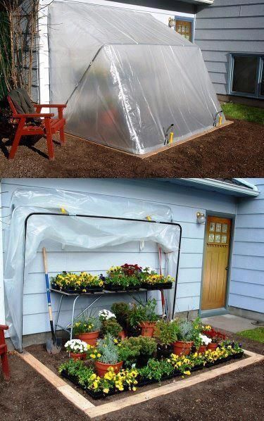 Simple Greenhouse, Diy Greenhouse Plans, Best Greenhouse, Outdoor Greenhouse, Build A Greenhouse, Indoor Greenhouse, Greenhouse Interiors, Home Greenhouse, Backyard Greenhouse