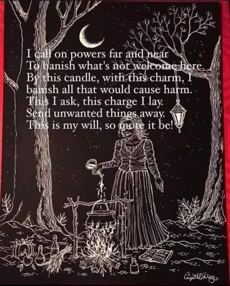 Protection Chant, Return Spell, Spell Ideas, Goddess Magick, Banishing Spell, Witchcraft Spells For Beginners, Nature Witch, Spells For Beginners, Witch Quotes