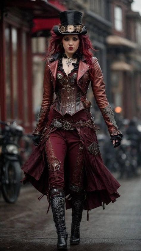 Weird, Fantastic, Beautiful and Odd | Facebook Steampunk Fashion Women, Steampunk Outfits, Steampunk Woman, Mode Steampunk, Steampunk Couture, Steampunk Halloween, Steampunk Dress, Steampunk Women, Fest Outfits