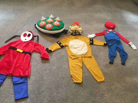 Diy Shy Guy Costume, Mario Character Costumes, Halloween Costumes For Work, Shy Guy, Field Day, Trunk Or Treat, Character Costumes, Mens Costumes, Kids Costumes