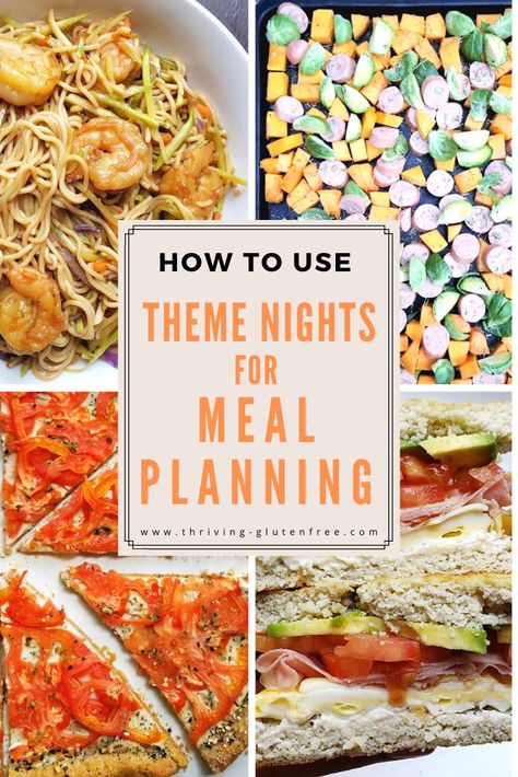 Weekly Dinner Theme Nights, Themed Meal Planning, Weekly Meal Plan Theme, Weekly Meal Plan Theme Nights, Meal Planning Theme Nights, Theme Meal Planning, Meal Themes Weekly, Themed Weekly Meal Plan, Meal Plan Theme Nights