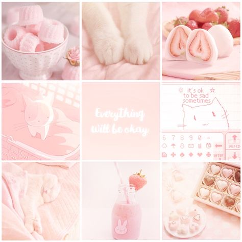 kawaii pastel pink moodboard ♡ Pastel Pink Aesthetic Moodboard, Pastel Aesthetic Moodboard, Pastel Moodboard Aesthetic, Pastel Pink Moodboard, Pink And Gray Aesthetic, Nora Aesthetic, Pink Mood Board Aesthetic, Pink Moodboard Aesthetic, Pink Bujo