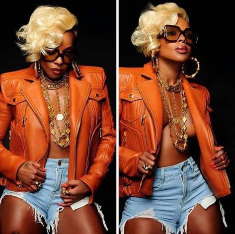 Mary J. Blige Mary J Blige Concert Outfit, Vintage Short Haircuts, Mary J Blige, Elegant Outfit Classy, Mary J, Hairstyles For Kids, Hairstyles For Black Women, Black Braids, Kids Black