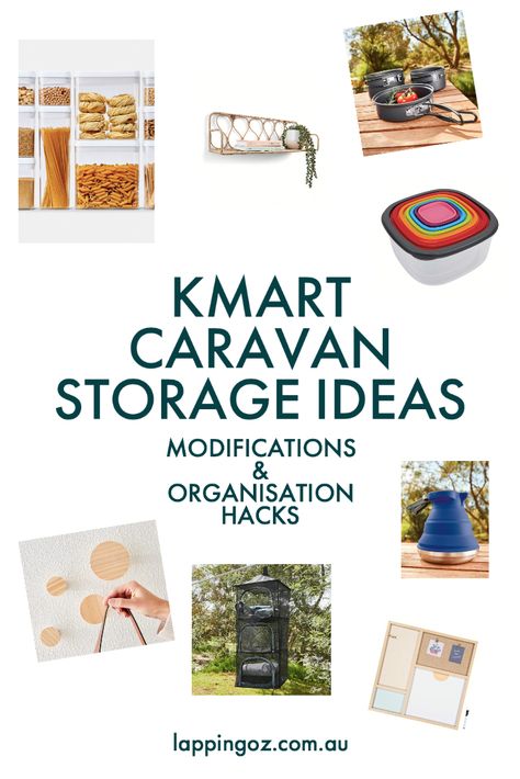 Caravan Must Haves Ideas, Ikea Hack Campervan, Caravaning Hacks, Campervan Ikea Hacks, Ikea Hack Camping, Campervan Storage Hacks, Caravan Storage Ideas Australia, Small Camper Storage, Ikea Campervan Hacks