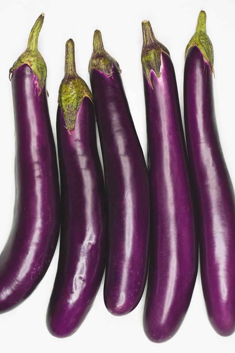 Eggplant (Talong) - Recipes by Nora Eggplant Seeds, Purple Fruit, Baby Fruit, Veggie Garden, Edible Garden, Kitchen Garden, Small Plants, Growing Vegetables, Container Plants