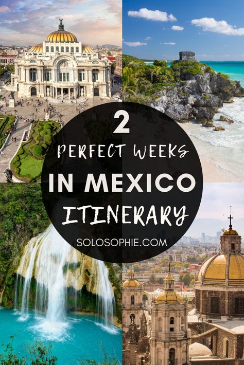 Mexico Things To Do, Mexico To Do List, Mexico 2 Week Itinerary, 2 Weeks In Mexico, Mexico Itinerary 10 Days, 4 Day Itinerary Mexico City, Travelling List, Mexico Travel Itinerary, Mexico City Itinerary