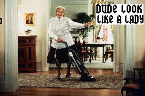 What wouldn’t Dad do for you? Thank Dad big time this Father’s Day. Send him to The Woodhouse. http://orlando.woodhousespas.com/purchase-gift-card Miss Doubtfire, Madame Doubtfire, Robin Williams Movies, Mrs Doubtfire, Good Will Hunting, 90s Movies, Matt Damon, Robin Williams, Maisie Williams