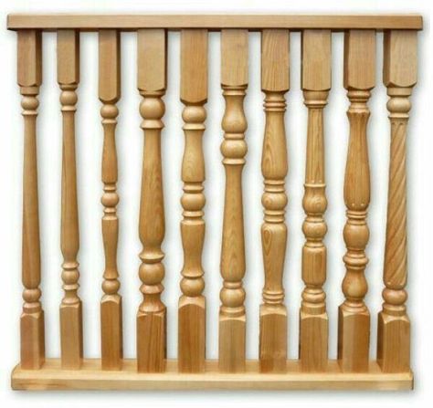 Wooden Staircase Railing, Wooden Railing, Stair Spindles, Attic Ideas, Wood Handrail, Staircase Railing Design, Handrail Design, Wood Carving Furniture, Wood Furniture Legs