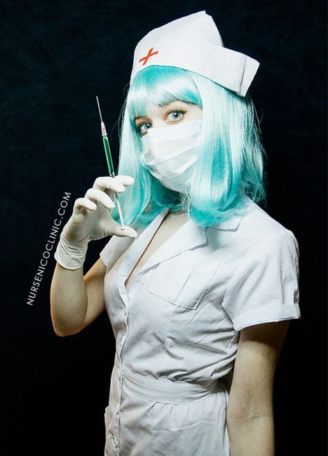 Nurse Photoshoot, Zombie Nurse, Veiled Girl, Braces Tips, Nurse Photos, Scrubs Dress, Surgical Gloves, Female Assassin, Dentist Doctor