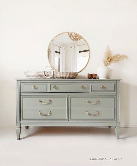 (8) Facebook Nursery Dresser Diy, Up Nursery, Painted Built Ins, Fine Antique Furniture, Nursery Dresser, Fusion Paint, Furniture Flips, Diy Dresser, Painted Dresser