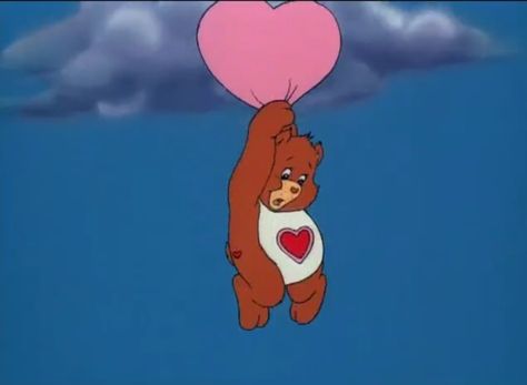 Care Bears Aesthetic, Bears Aesthetic, Tenderheart Bear, Bear Icon, Bear Aesthetic, Bear Theme, 80s Cartoons, Care Bear, Vintage Cartoon