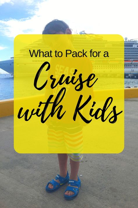 Kids Packing List, Packing List Kids, Cruise With Kids, Cruise Tips And Tricks, Cruising With Kids, Pack For A Cruise, Travel Packing Hacks, Cruise Hacks, Cruise Packing Tips