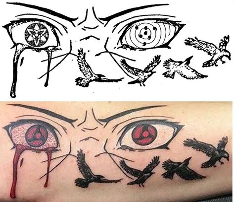 Itachi Amaterasu Tattoo, Small Tattoos For Men Unique, Itachi Eyes Tattoo, Itachi Uchiha Tattoo Ideas, Sharingan Tattoo Ideas, Itachi Tattoos, Sharingan Tattoo, Seven Deadly Sins Tattoo, African Sleeve Tattoo