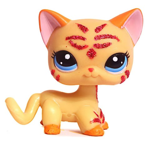 Lps Rare, Lps Shorthair, Lps Collection, Rare Lps, Lps Cats, Lps Toys, Hair Glitter, Lps Pets, Little Pet Shop Toys