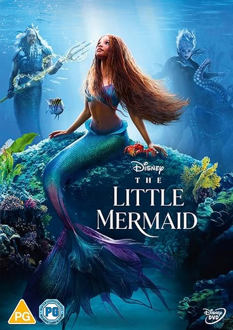 Amazon.com: Disney's The Little Mermaid (Live Action 2023) [DVD] : Movies & TV Principe Eric, New Movie Poster, Michael Jai White, Little Mermaid Live Action, The Little Mermaid 2023, Mermaid Movies, Little Mermaid 2023, Live Action Disney, Sam Riley