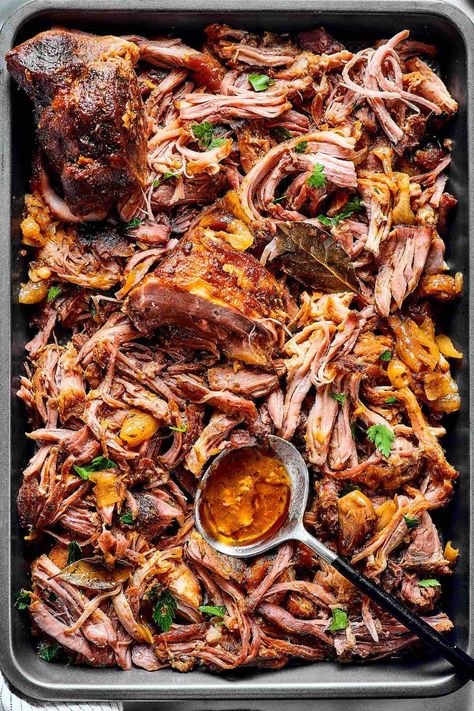 Carnitas Mexican Pulled Pork Recipe, Leftover Carnitas, Pork Picnic, Chipotle Copycat, Mexican Pulled Pork, Slow Cooked Pulled Pork, Pork Carnitas Slow Cooker, Mexican Pork, Pulled Pork Recipe