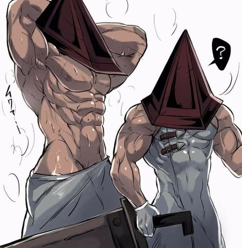 Pyramid Head, Scary Movie Characters, Horror Villains, Yandere Boy, Hot Anime, Horror Movie Characters, Zoo Wee Mama, Silent Hill, Horror Characters