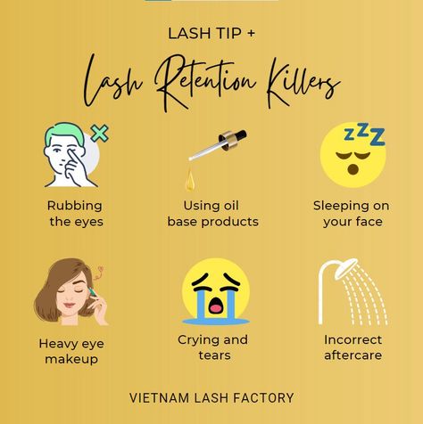 🧐👀 Now you know the secrets to longer lash extension retention... 🌟 #eyelashextensions #lashextensions #lashesonfleek #lashesfordays #lashartist #lashgoals #lashlove#lashobsessed #lashstudio #lashboss #lashlife #lashesarelife #eyelashextensionspecialist #vietnamlashfactory #megavolumelashes #classiclashes #volumelashes #lashretention Lash Retention, Lash Quotes, Lash Business, Eye Base, Lash Extension, For Lash, Volume Lashes, Lash Artist, Long Lashes