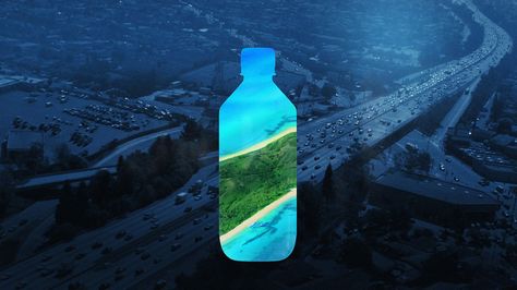 All About Water, Water Gift, Natural Mineral Water, Water Poster, Creative Advertising Design, Fiji Water, Tv Commercial, Mineral Water, Water Quality