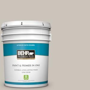 Add a vibrant new look to any room of your home by applying this BEHR Premium Plus Doeskin Gray Satin Enamel Interior Paint. Behr Marquee Paint, Behr Premium Plus, Behr Marquee, Cabinet Trim, Glossy Paint, Revere Pewter, Behr Paint, Flat Interior, Livingstone