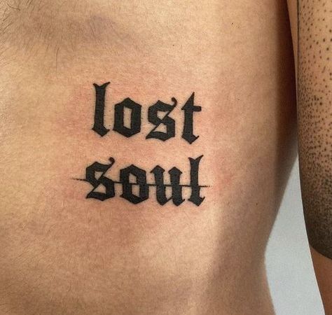 Live Evil Tattoo, Lost Soul Tattoo Ideas, Lost Soul Tattoo Designs, Guilty Tattoo, Betrayed Tattoo, Growth Tattoo Ideas Men, Male Neck Tattoos, Deep Tattoos For Guys, Betrayal Tattoo Ideas