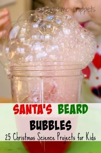 Bubble Activity, Christmas Themed Activities, Preschoolers Activities, Christmas Science Activities, Christmas Science Experiments, Bubble Activities, Preschool Christmas Activities, Christmas Science, Christmas Lesson