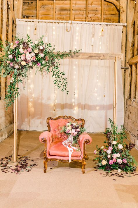 Vintage Boho Tea Party Wedding At Little Tey Barn, Essex With Pretty Wedding Inspiration, Coral And PInk Ideas Creative Wedding Blogs, Wedding Inspiration and Ideas by Magpie Wedding #magpiewedding Garden Tea Party Photo Backdrop, Backdrop For Tea Party, Vintage Tea Party Photo Backdrop, Tea Party Birthday Backdrop, Vintage Tea Party Backdrop Ideas, Vintage Tea Party Ideas Decor, Bridal Tea Party Backdrop, Tea Party Photo Backdrop Ideas, Birthday Party Vintage Decoration