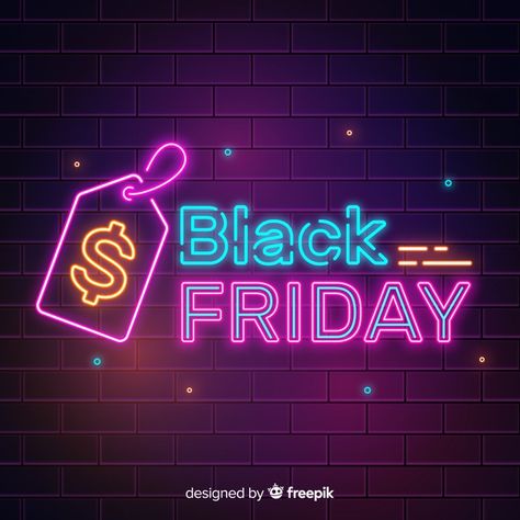 Descubra milhares de vetores livres de direitos autorais no Freepik Black Friday Sale Design, Black Friday Design, Black Friday Banner, Black Friday Ads, Light Quotes, Vector Online, Neon Design, Best Black Friday, Shop Icon