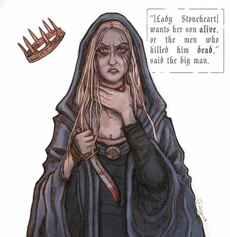 Lady Stoneheart Fanart, Catelyn Stark Fanart, Lady Stoneheart, Asoiaf Aesthetic, House Tully, Catelyn Stark, Dibujos Anime Chibi, Game Of Thrones Artwork, Asoiaf Art