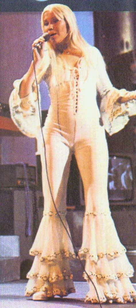 Abba Outfits, 70s Mode, Abba Agnetha, Abba Costumes, Abba Mania, Fashion 70s, 1970s Fashion, Dancing Queen, 70s Fashion