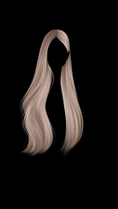 The Sims 4 Pc, Hair Illustration, Hair Sketch, Hair Png, Fantasy Hair, Fashion Design Portfolio, Sims Hair, Illustration Fashion Design, Anime Hair