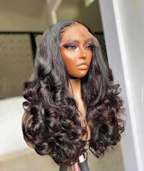 Deep Curly Wig, Hair Shrinkage, Front Lace Wigs, Hair Today Gone Tomorrow, Jerry Curl, Frontal Wig Hairstyles, Hd Lace Wig, Goddess Hairstyles, Deep Wave Hairstyles