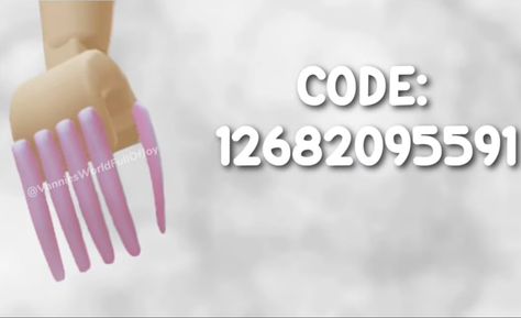 Code Brookhaven, Code Roblox, Roblox Code, Black Hair Roblox, Light Nails, Racun Shopee, Baddie Nails, Baddie Outfits Ideas, Bloxburg Decal Codes