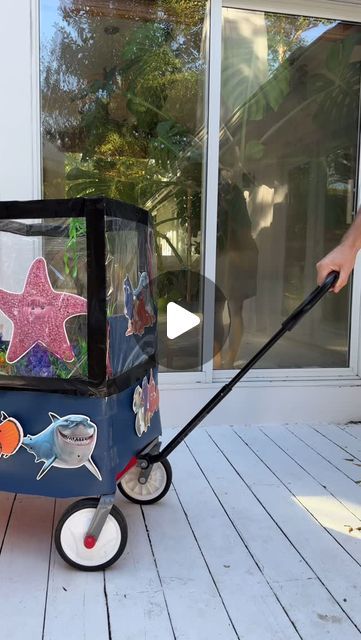 Kenzie & Carol Carter on Instagram: "There’s no CLOWNing around in this house when it comes to Halloween costumes 🐠🧡Have a fin-tastic Halloween friends & remember to just keep swimming! 😂🥰#diycostume #findingnemocostume decorating the @radioflyerinc wagon may have to be an annual tradition now!" Finding Nemo Costume, Halloween Friends, Just Keep Swimming, Clowning Around, Keep Swimming, In This House, Diy Costumes, Halloween Costumes, Swimming