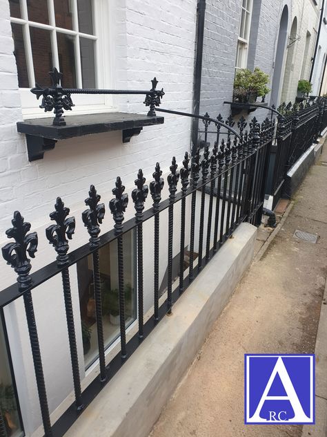 Cast Iron Railings, Gates And Railings, Iron Railings, Steel Fabrication, Iron Railing, St Albans, Cast Iron, Fence, In London