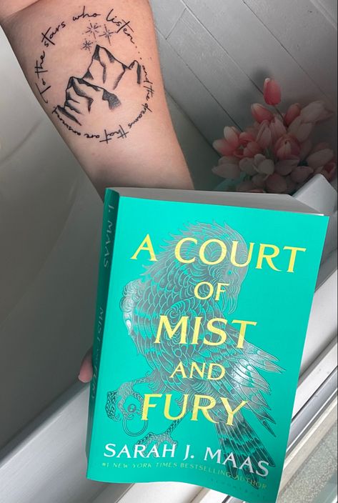 Ramiel Mountain Tattoo, Rhysand Tattoo Knee, Court Of Thorns And Roses Tattoo, Rhys Knee Tattoo, Acotar Mountain Tattoo, A Court Of Mist And Fury Tattoo, Rhysand Knee Tattoo, A Court Of Thorns And Roses Tattoo, Rhys Tattoo