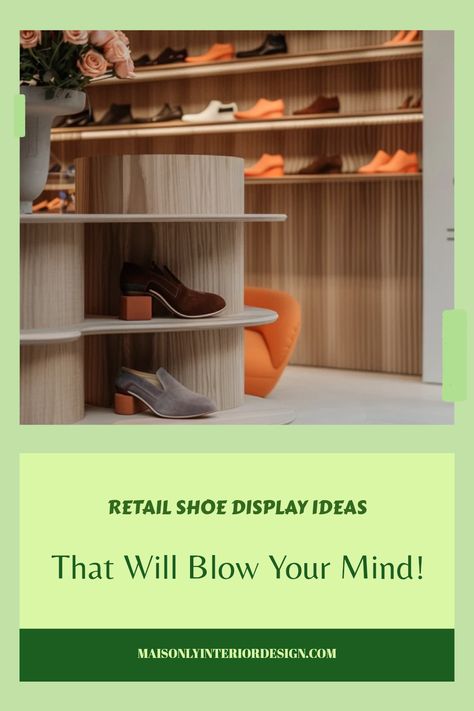 Transform your retail space with creative shoe display ideas! This pin showcases innovative presentation techniques to captivate customers and boost sales. Explore unique merchandising solutions and elevate your store's visual appeal with these inspiring designs Shoe Display Ideas, Merchandising Tips, Presentation Techniques, Creative Presentation, Shoe Display, Increase Sales, Retail Space, Blow Your Mind, Display Ideas