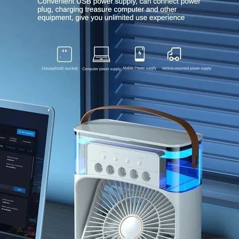 ✨✨✨ Shop this hot Summer product; Mini Portable Humidifier Fan Air Conditioner, Household Small Air Cooler Hydro cooling Portable Adjustment For Office 3 Speed Fan. Link in bio, 10% discount awaits. #summergadgets #shopifydropshipping #dropshippingbusiness #discountsalesss Air Cooler Fan, Computer Power Supplies, Portable Humidifier, Drop Shipping Business, Portable Fan, Air Humidifier, Air Cooler, Portable Air Conditioner, Power Plug