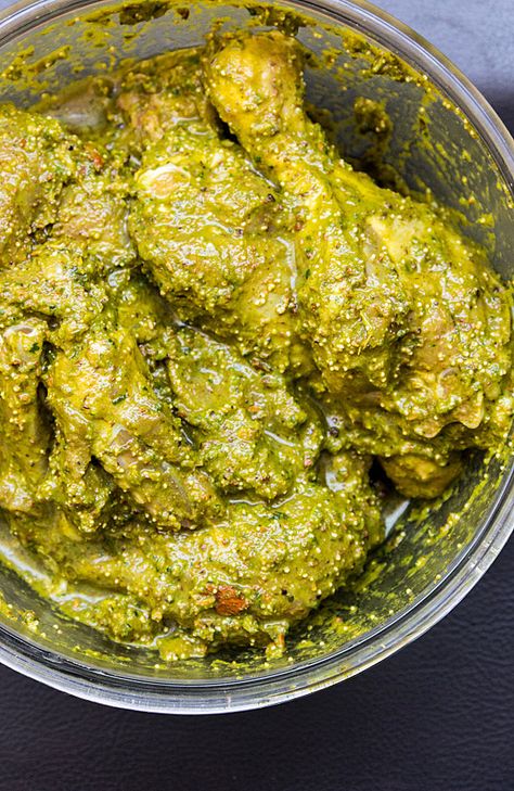 Chicken Cafreal | Classic Goan Chicken Cafreal Recipe - Flavor Quotient Chicken Marination Recipes Indian, Goan Food Recipes, Cafreal Chicken, Goan Curry, Green Chicken Recipe, Goan Cuisine, Indian Chicken Dishes, Marinate Chicken, Indian Chicken Recipes