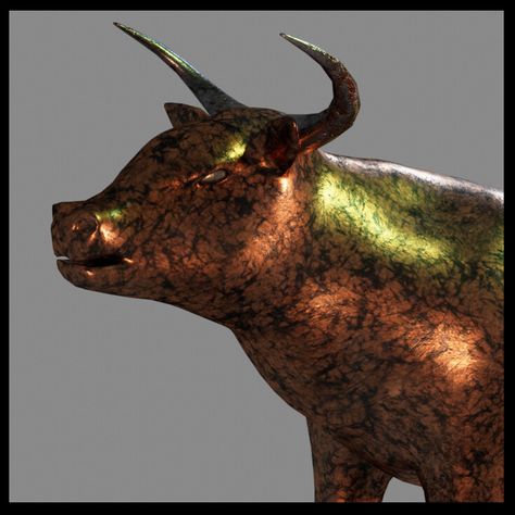 Brazen Bull, Low Poly Games, A Bull, Creative Commons, Human Being, Low Poly, Art Design, Human, Art