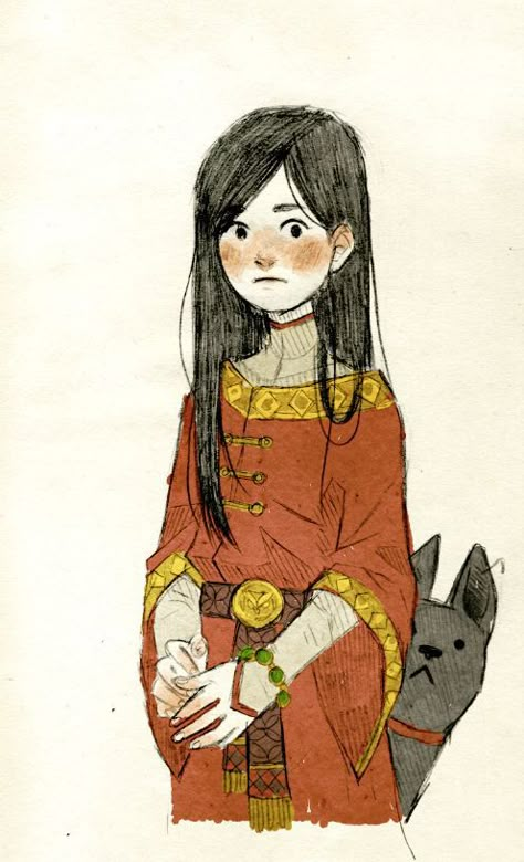 Lirael Fanart, Book Character, Arte Sketchbook, Hayao Miyazaki, Day 6, 영감을 주는 캐릭터, Miyazaki, Drawing Tips, Fantasy Character Design