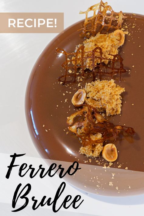 Mirror Glaze Mousse Cake, Hazelnut Praline Mousse, Creme Brulee Ideas, Chocolate Bourbon Mousse, Chocolate Hazelnut Entremet, Best Flavours Of Cake, Chocolate Hazelnut Mousse Cake, Chocolate Entremet Recipe, Hazelnut Praline Cake