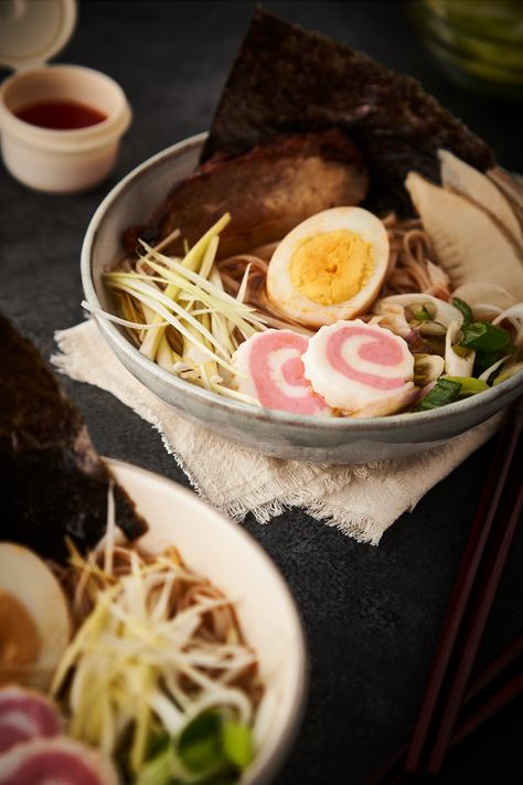 Homemade Ramen Recipe, Spicy Broth, Hot Ramen, Ramen Toppings, Ramen Egg, Shoyu Ramen, Ramen Recipe, Homemade Ramen, Nori Seaweed