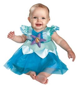 Ariel   #timelestreasure Ariel Halloween Costume, Disney Baby Costumes, Ariel Costume, First Disney Princess, Ariel Costumes, Disney Princess Babies, Baby Costumes Girl, Baby Ariel, Baby Mermaid